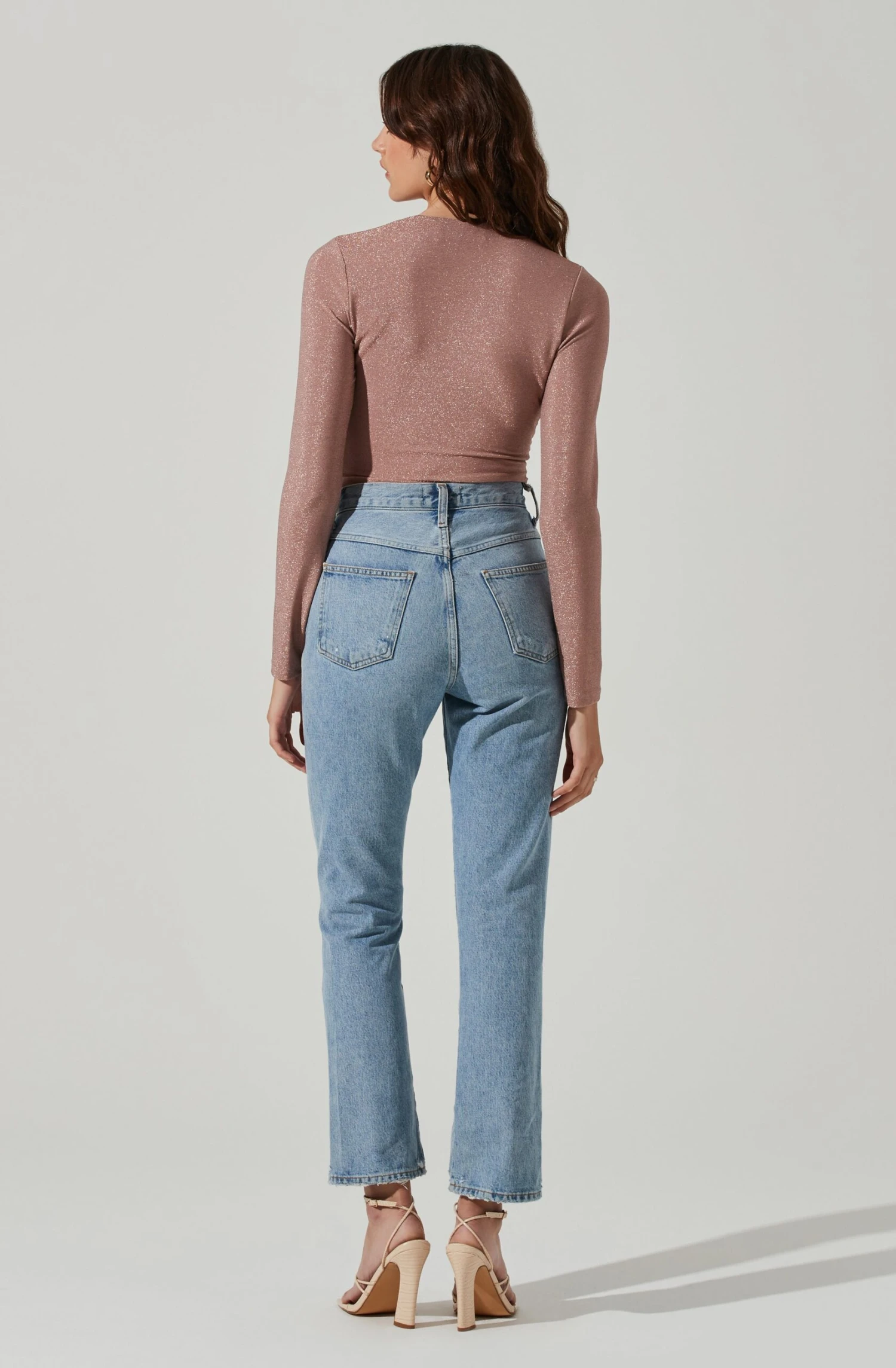 Lace Up Front Long Sleeve Bodysuit 11 Lace Up Front Long Sleeve Bodysuit - Image 11